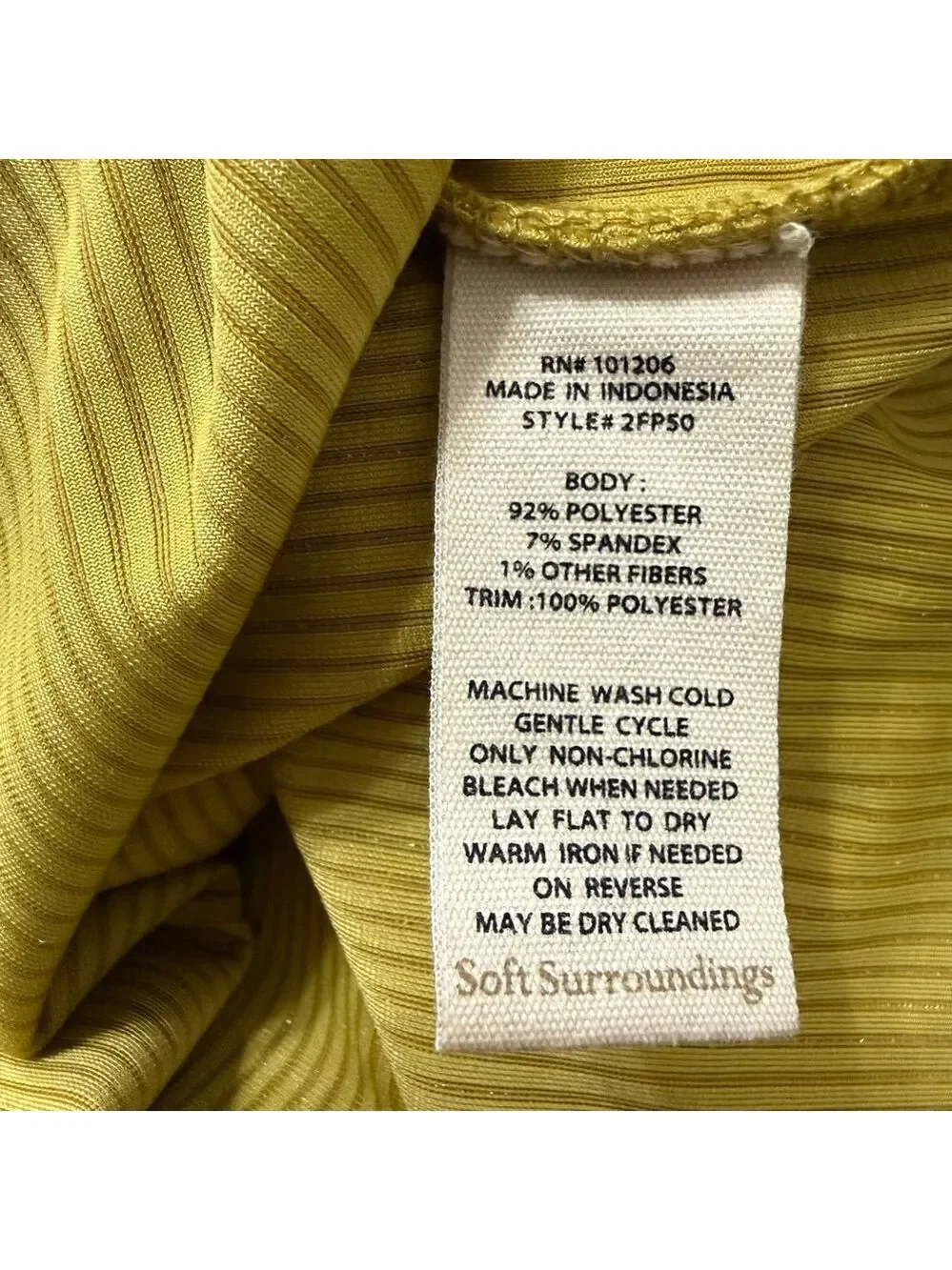 Soft Surroundings Women’s‎ Velvet Button Front Shirt XL Gold Long Sleeve